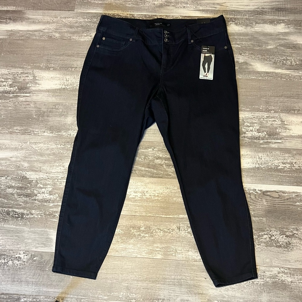Dark Denim Jeggings from Torrid NWT